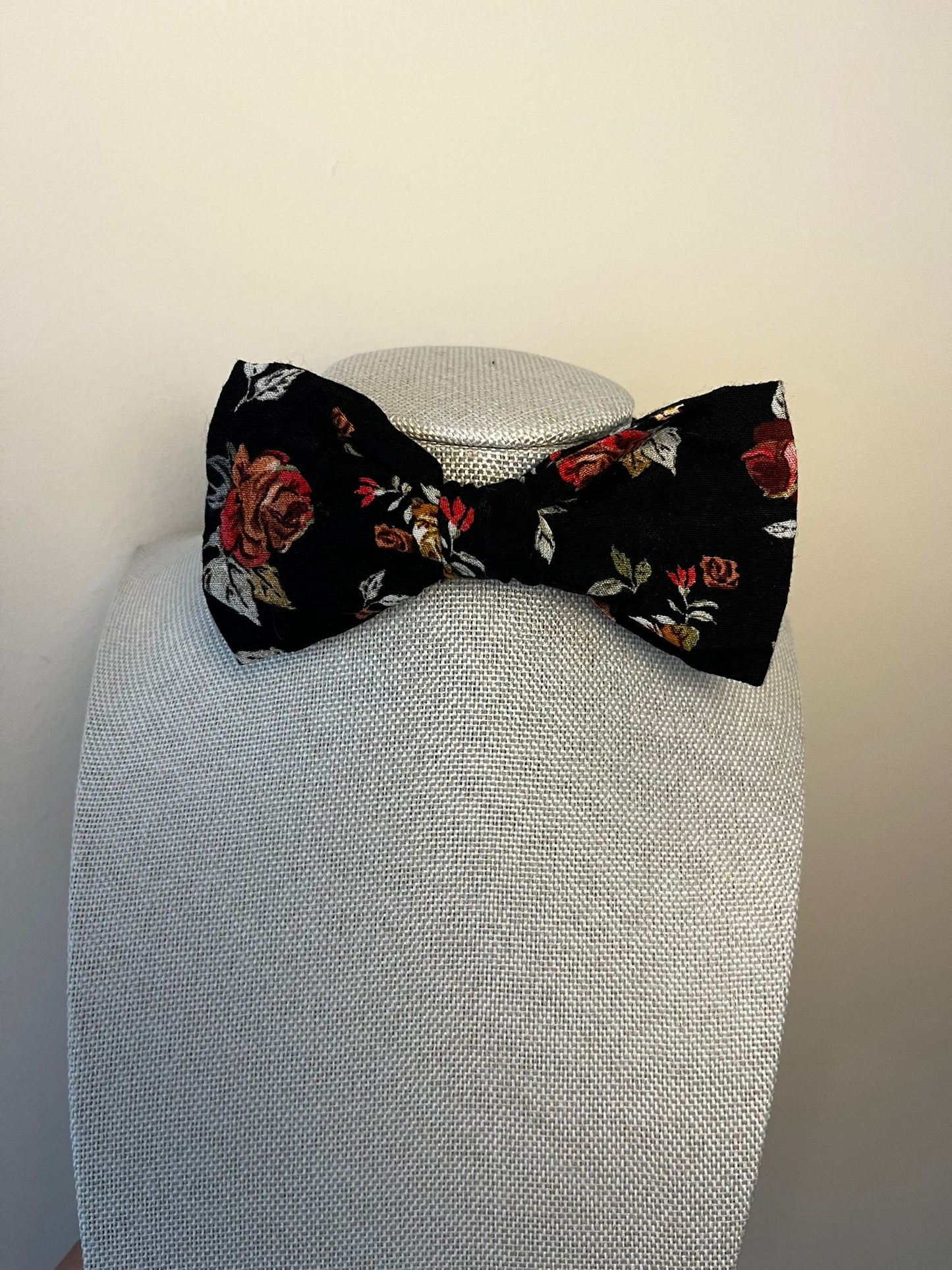 Floral Fall Pre-tied Bow Tie